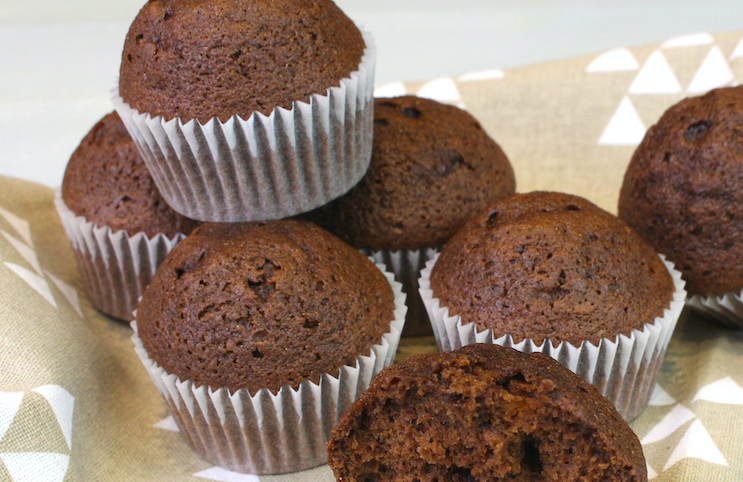 Magdalenes de xocolata