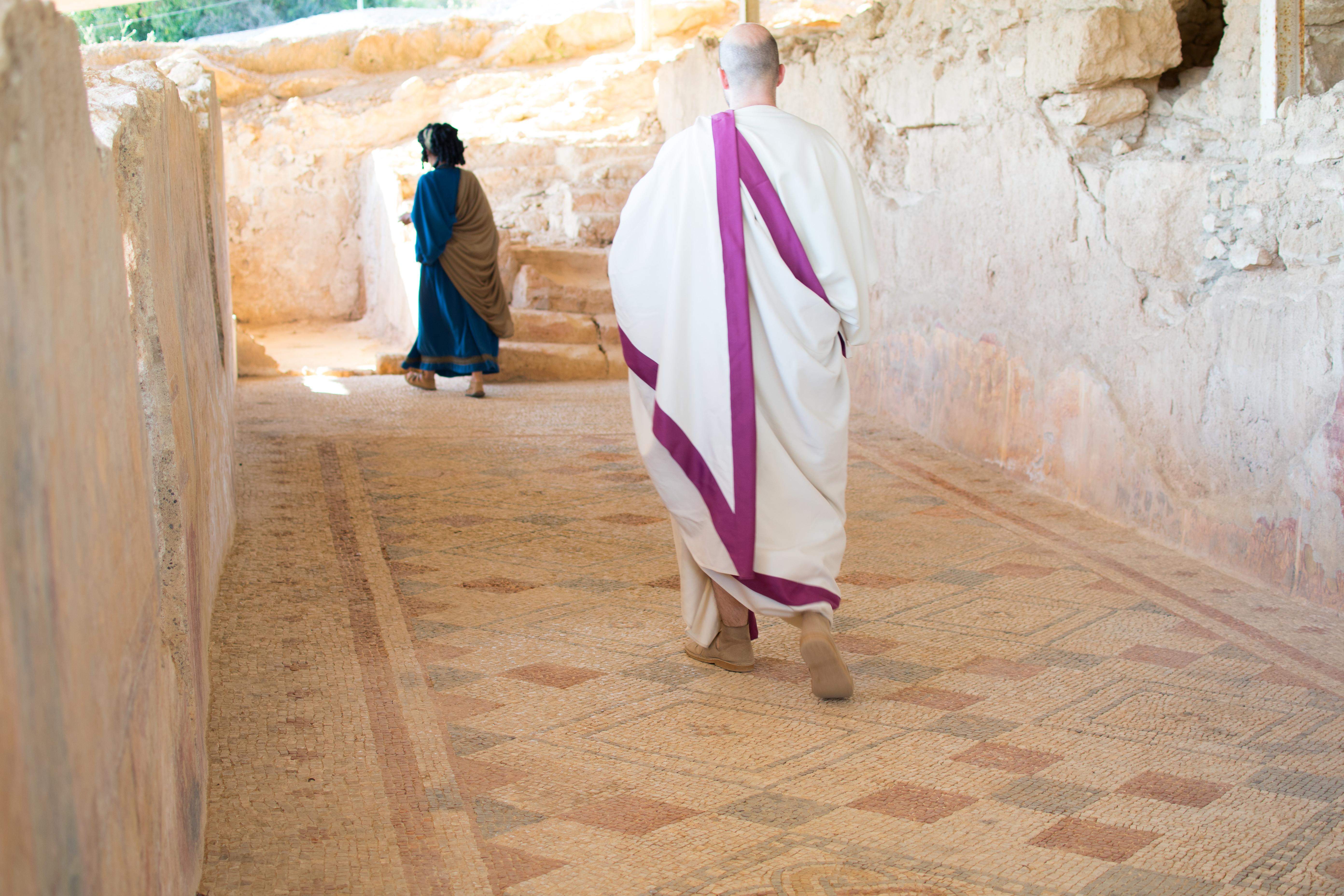 Visita a la antigua villa romana