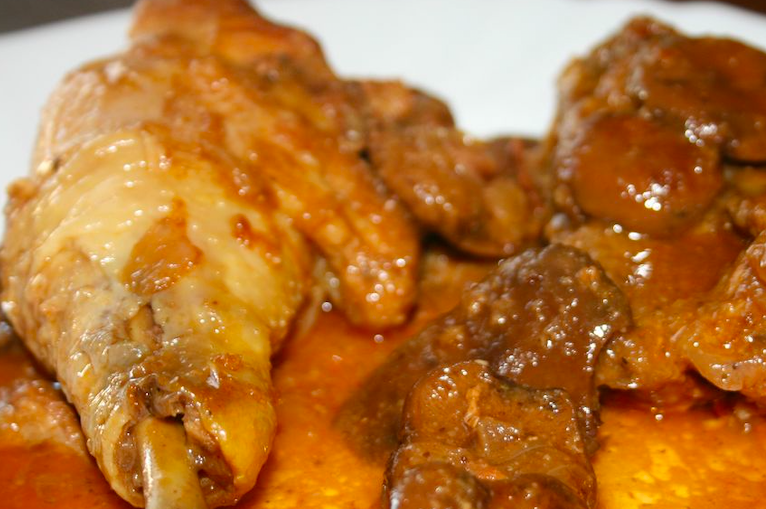 Pollastre amb bolets Pollastre amb bolets