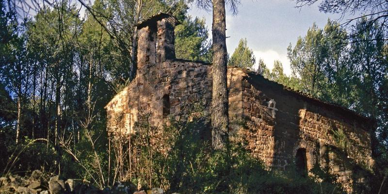 Esglesiola romànica de Santa Maria del Grau. FOTO: Catalunya-Palau Robert