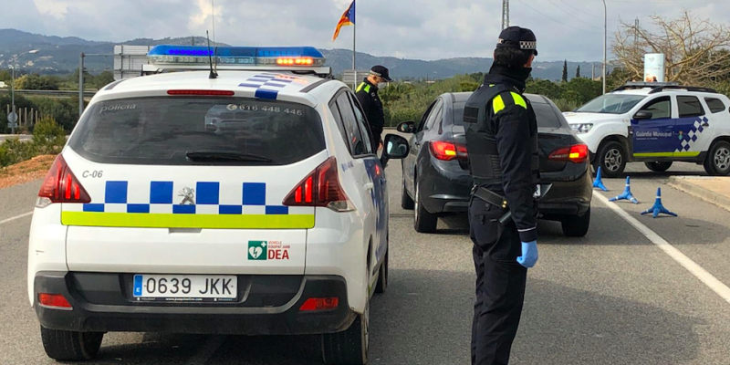 Toque de queda en Cataluña Toque de queda en Cataluña