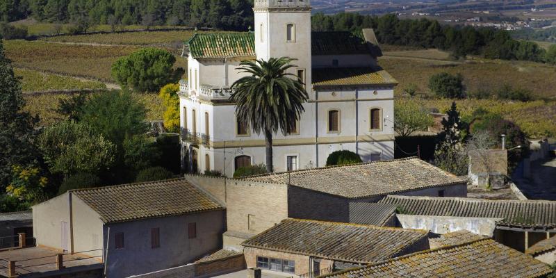 Sant Sebastià dels Gorgs, vista cap a la plana del Bou. FOTO: Catalunya-Palau Robert