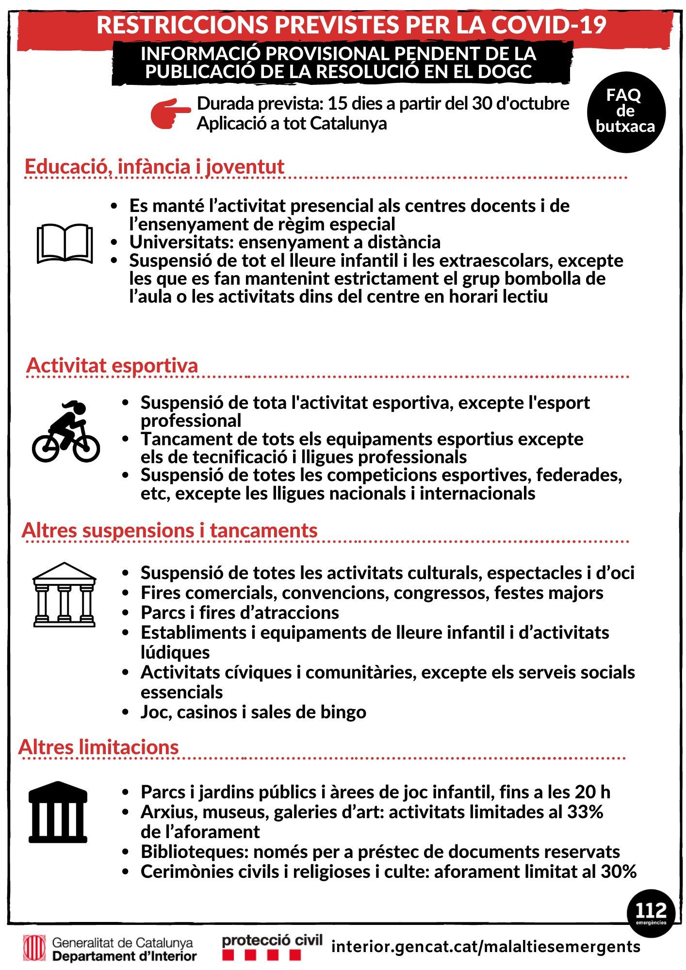 Mesures a partir del 30 d'octubre (3) Mesures a partir del 30 d'octubre (3)
