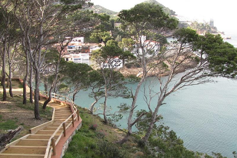 Tram del camí de ronda a Begur