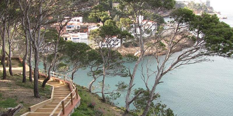 Tram del camí de ronda a Begur