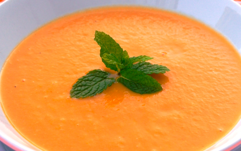 Crema de pastanaga Crema de pastanaga