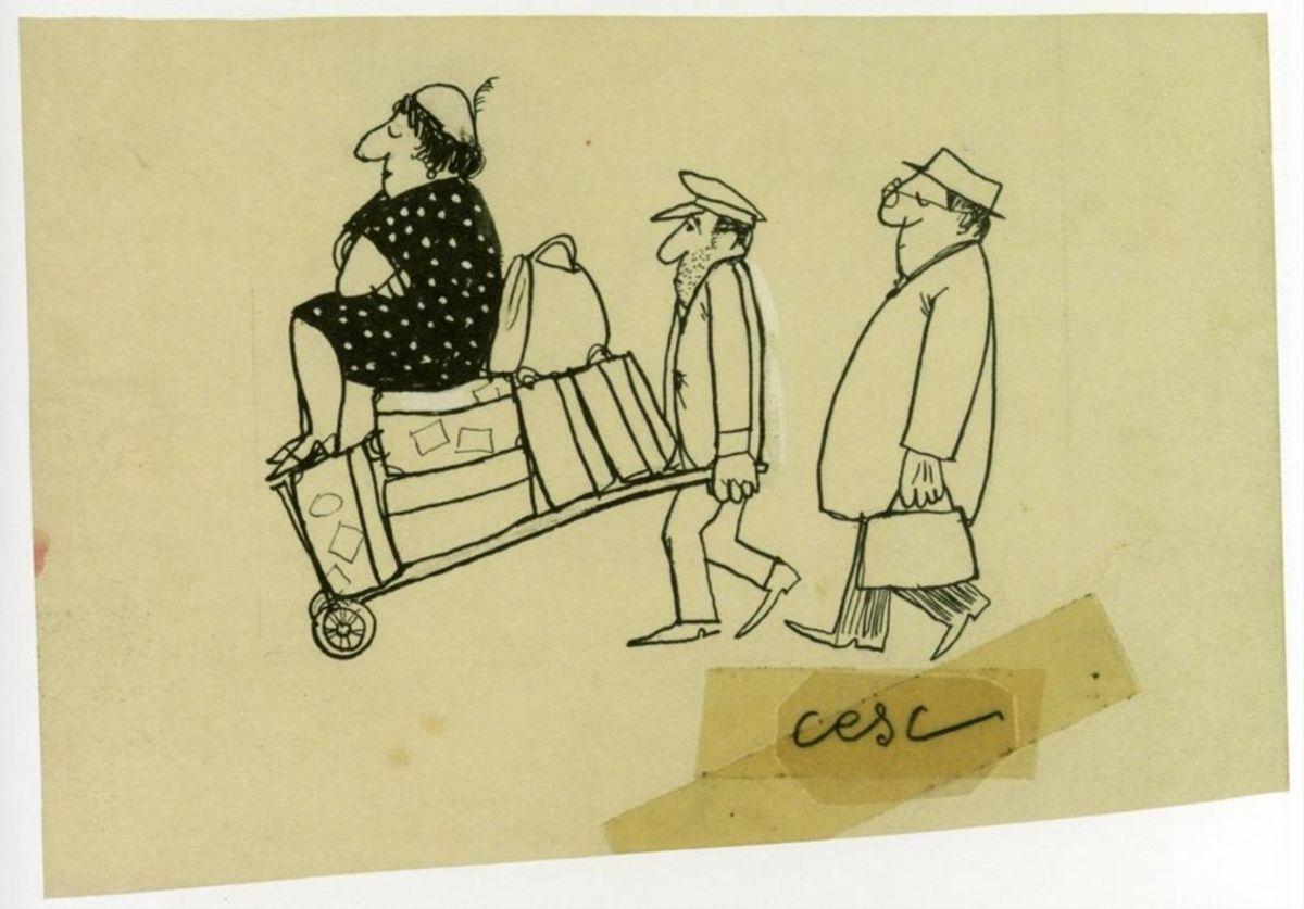 Una de les obres de Cesc