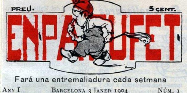 Capçalera de la revista En Patufet