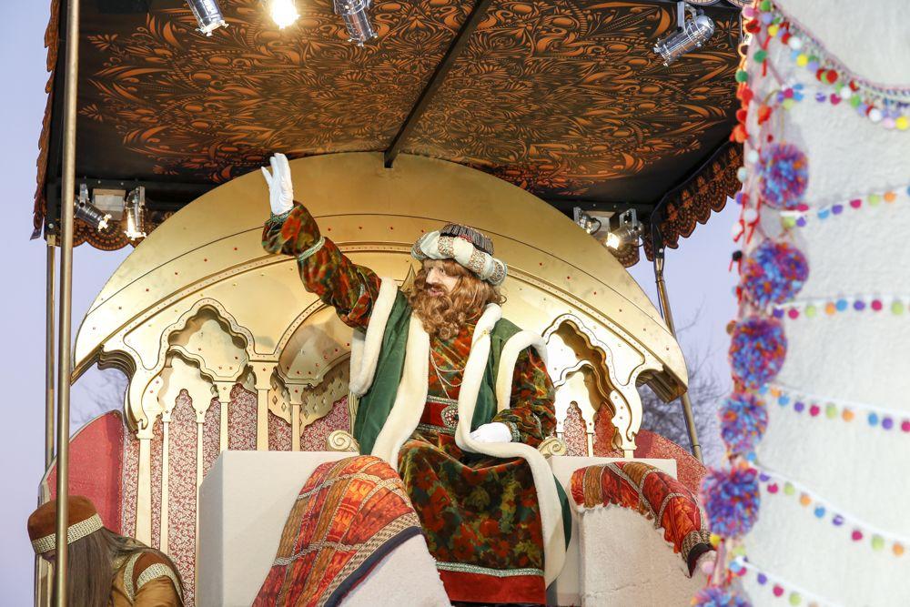 Gaspar durant una visita a Sant Cugat Gaspar durant una visita a Sant Cugat