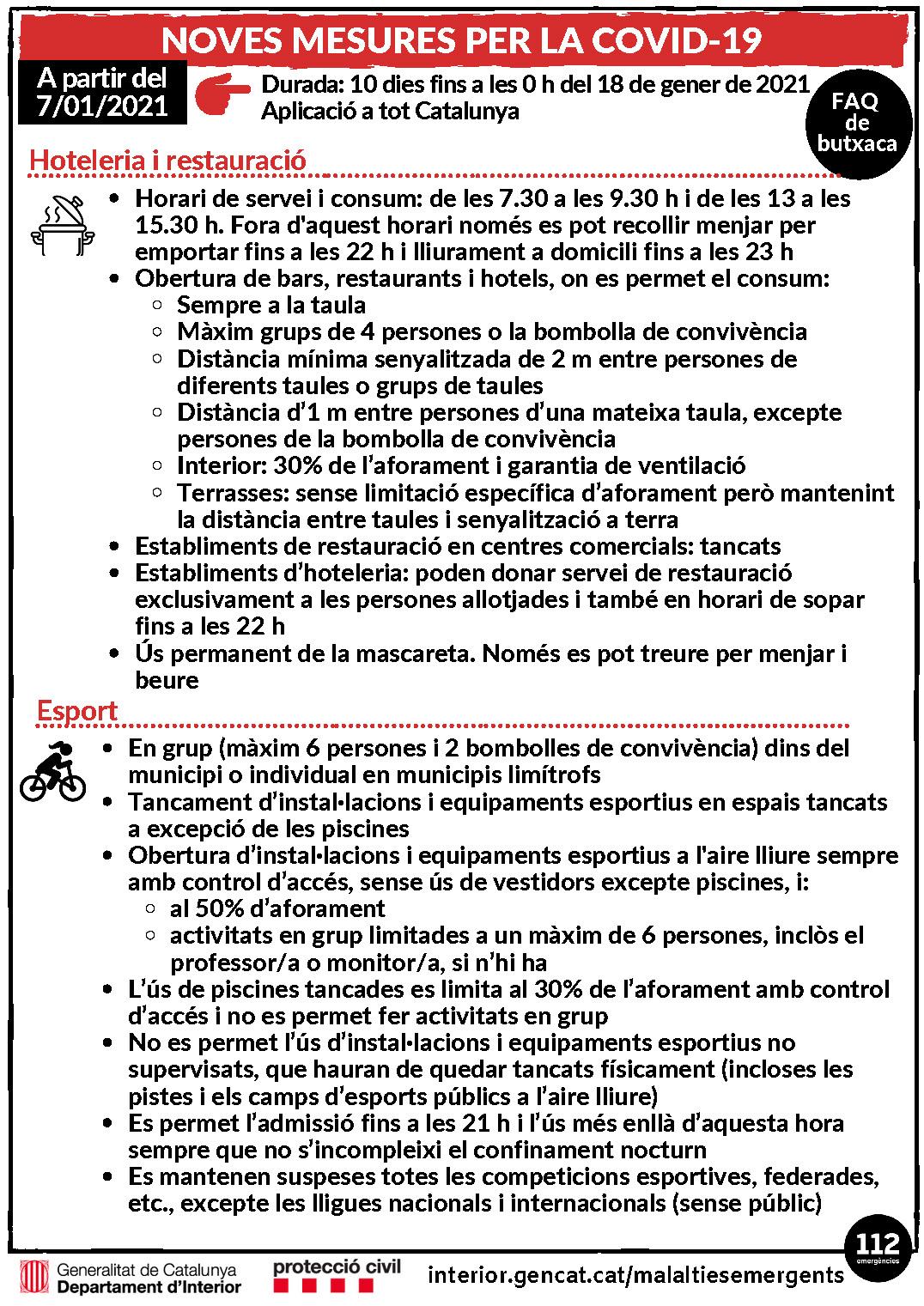 Mesures 7 de gener 2 Mesures 7 de gener 2