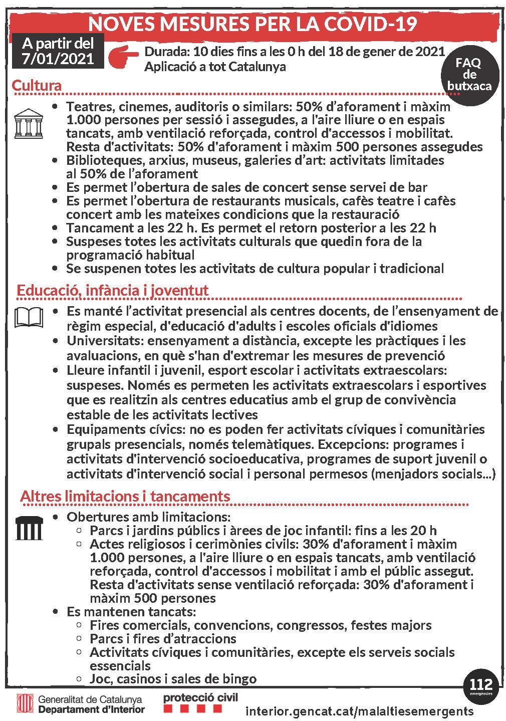 Mesures 7 de gener 4 Mesures 7 de gener 4