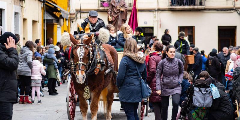 A molts municipis se celebren els Tres Tombs. FOTO: TOT Sant Cugat