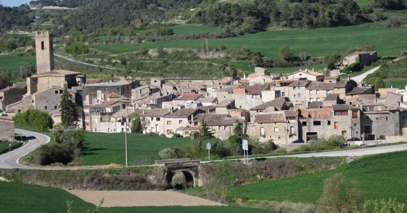 Vista general del municipio de Conesa