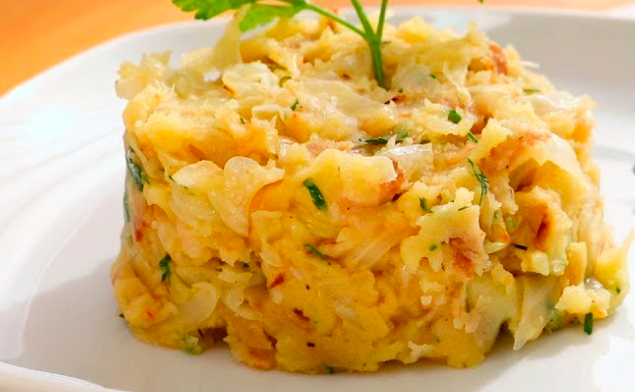 Trinxat de col i patata