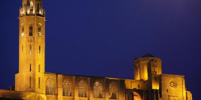 La Seu Vella de nit