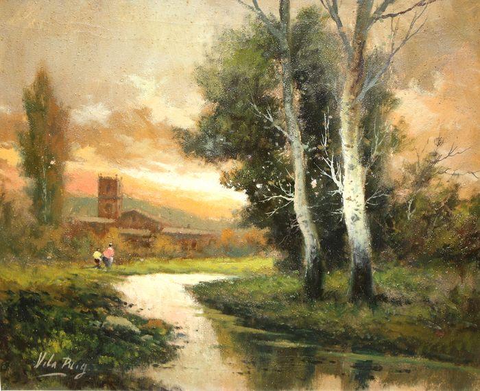 Una de les obres de Joan Vila Puig