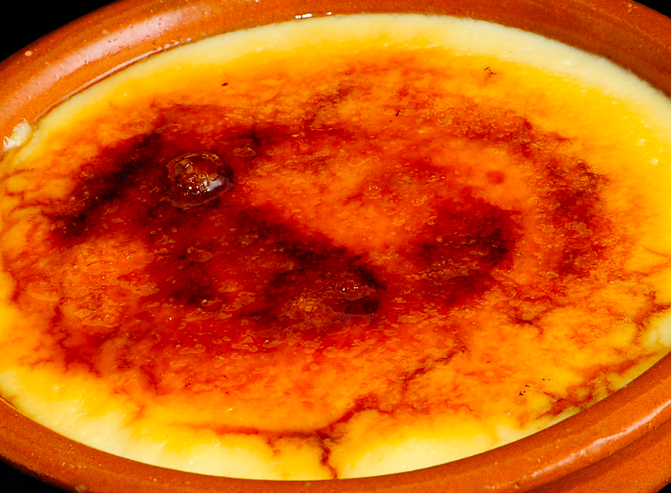 Per Sant Josep es menja Crema Catalana