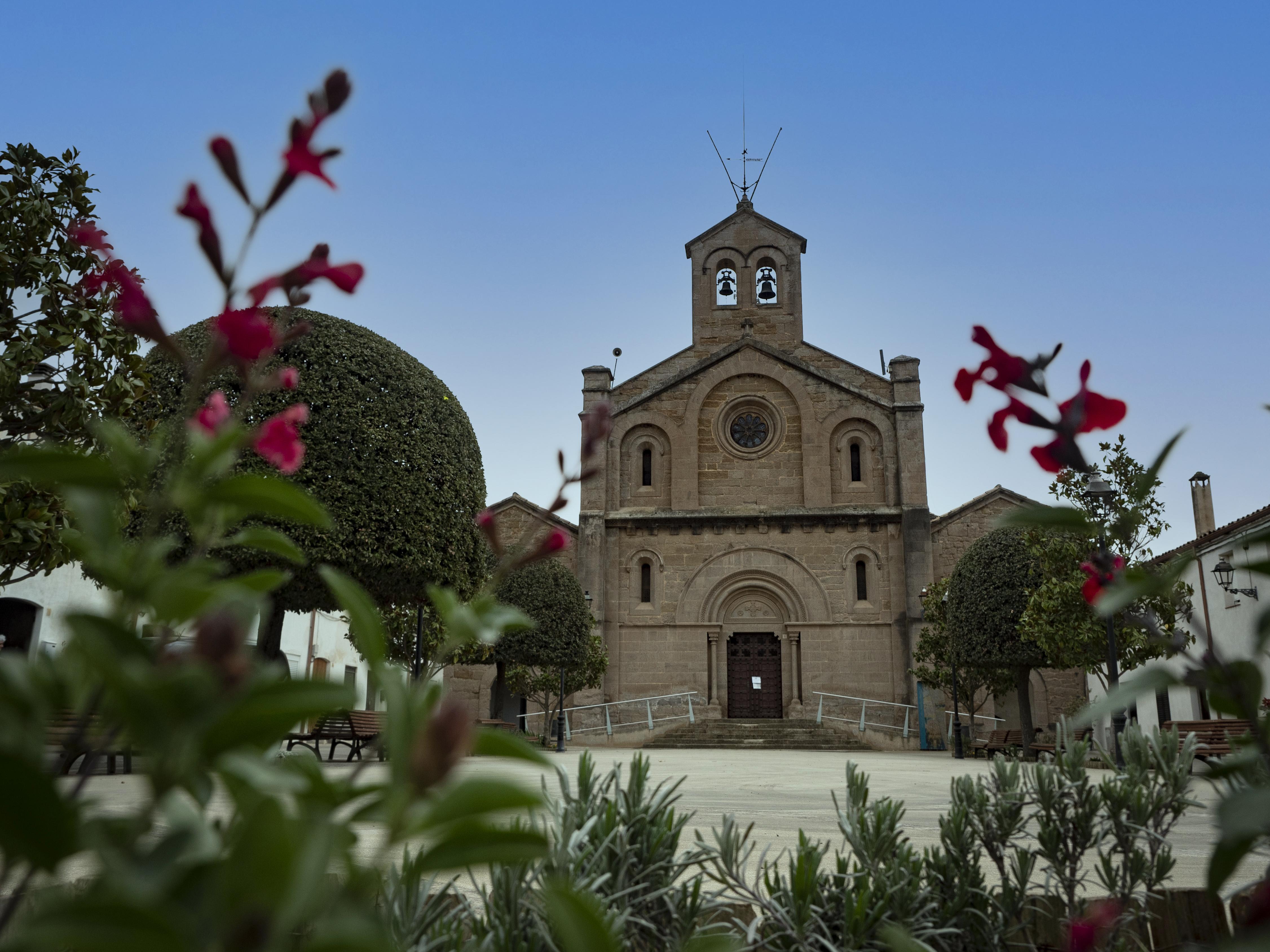 Església de l'Ametlla de Merola. FOTO: Anna E. Puig