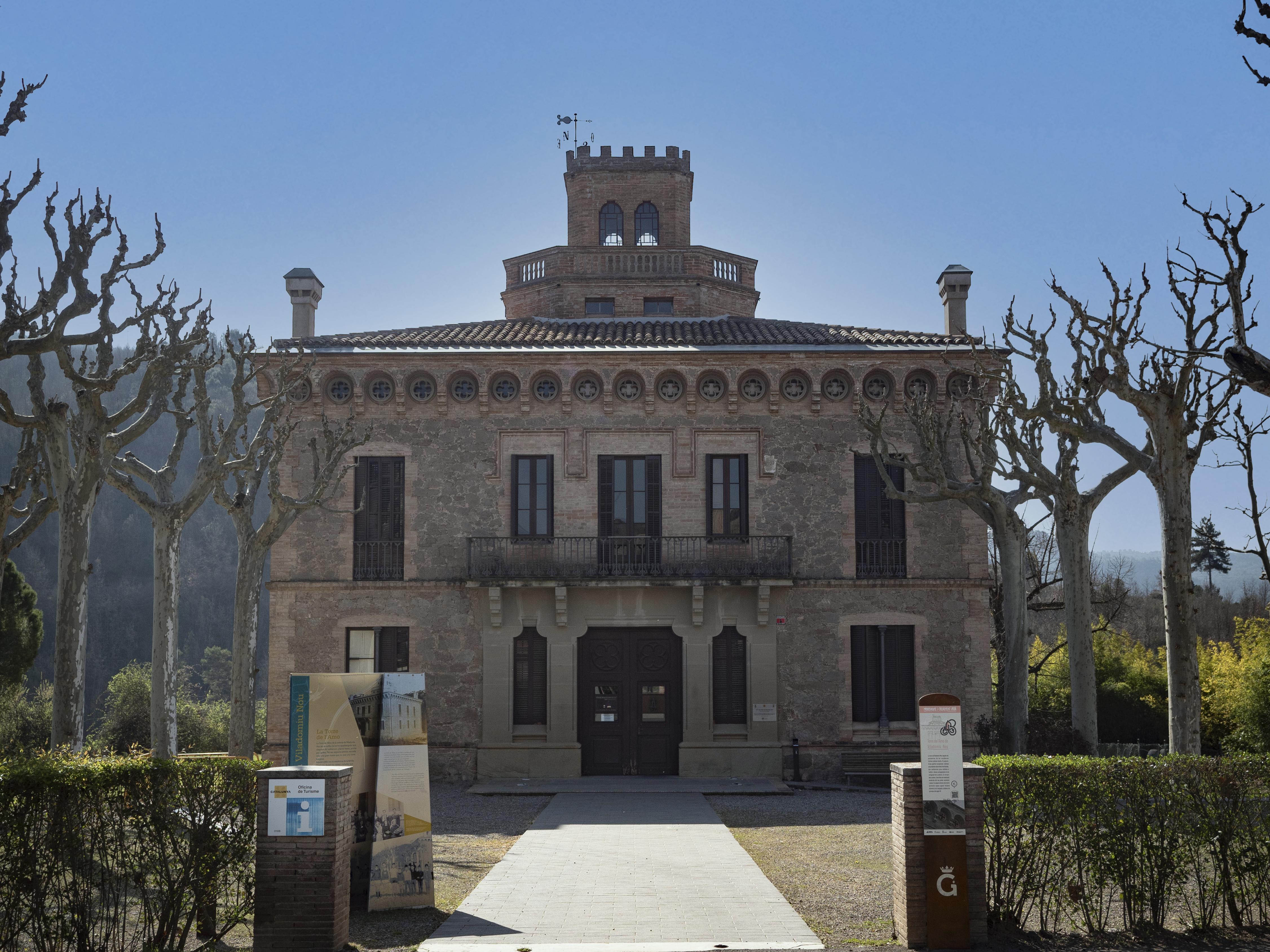 La Torre de l'Amo de Viladomiu Nou. FOTO: Anna E. Puig