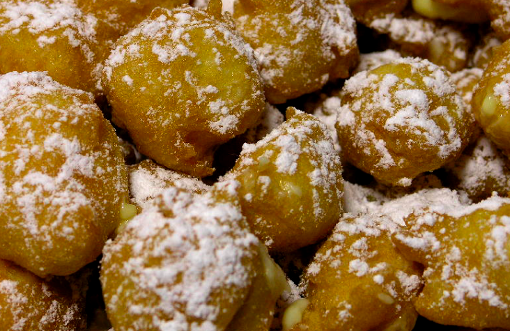 Bunyols de poma i iogurt