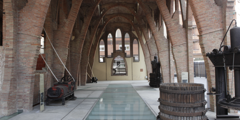 Interior del Celler Modernista FOTO Arxiu del TOT Sant Cugat Interior del Celler Modernista FOTO Arxiu del TOT Sant Cugat