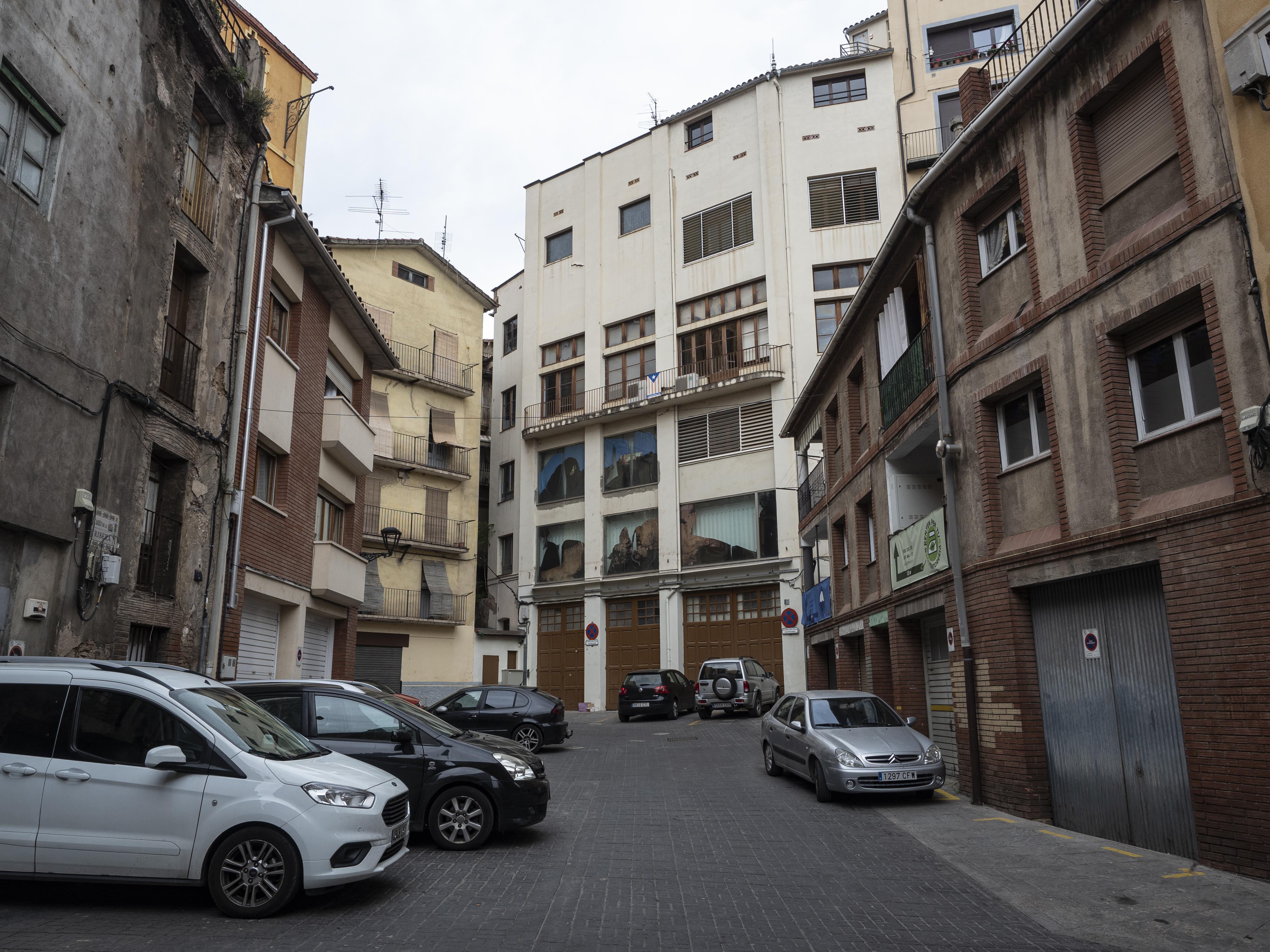 La Plaça de la Ribera es transforma completament durant els dies de Corpus. FOTO: Anna E. Puig