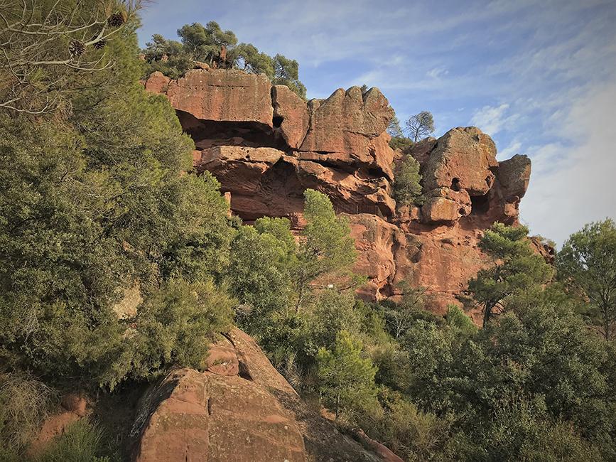 Roques vermelles de Sant Gregori