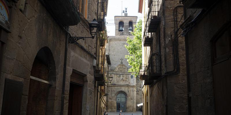 Una de les façanes de la catedral de Solsona. FOTO: Anna E. Puig Una de les façanes de la catedral de Solsona. FOTO: Anna E. Puig