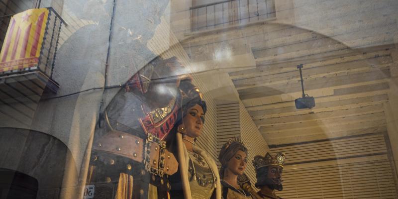 Els Gegants són quatre dels elements que conformen la imatgeria del folklore solsoní. FOTO: Anna E. Puig Els Gegants són quatre dels elements que conformen la imatgeria del folklore solsoní. FOTO: Anna E. Puig