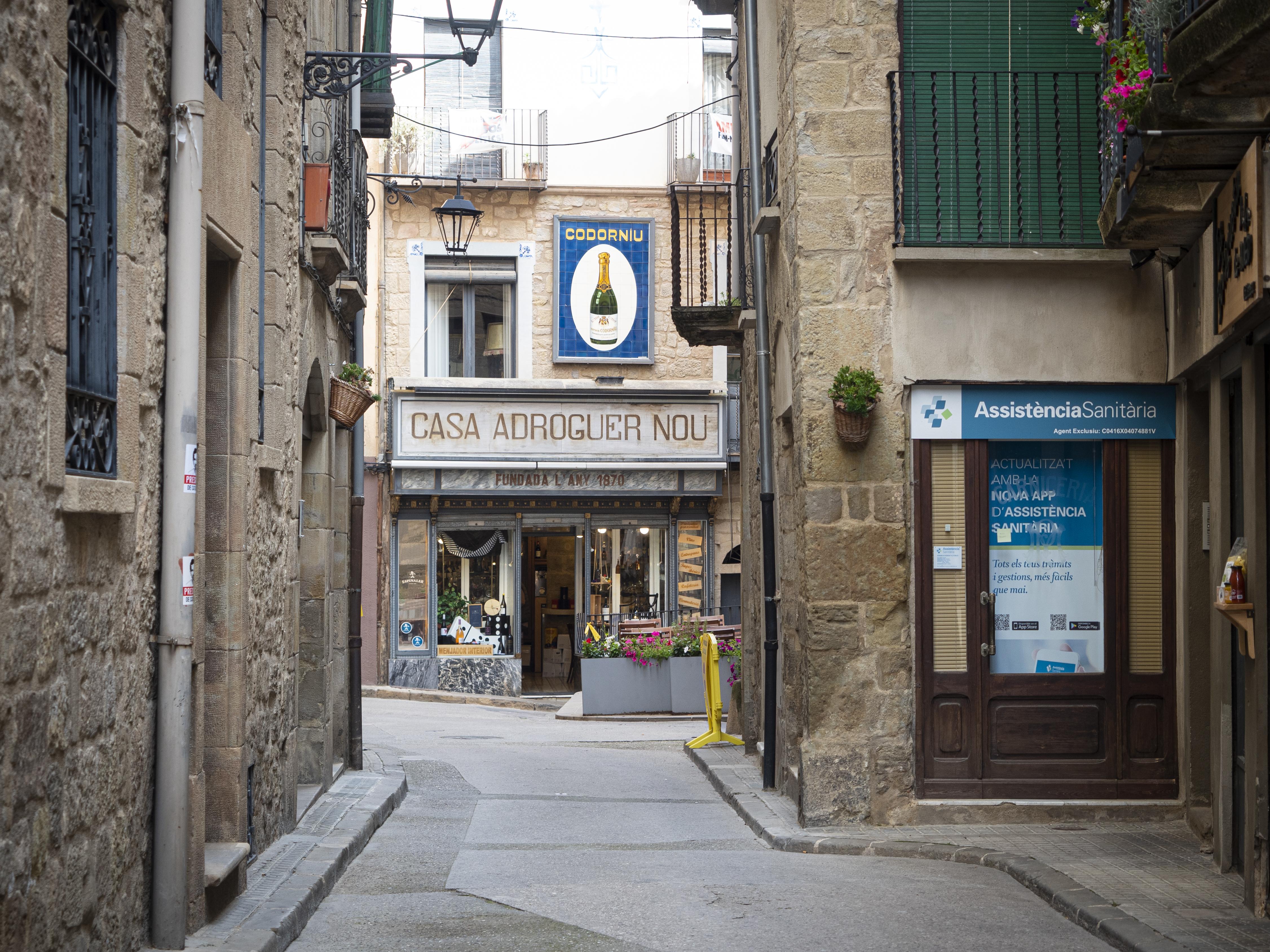 Els carrers de Solsona amaguen petites joies a cada racó. FOTO: Anna E. Puig