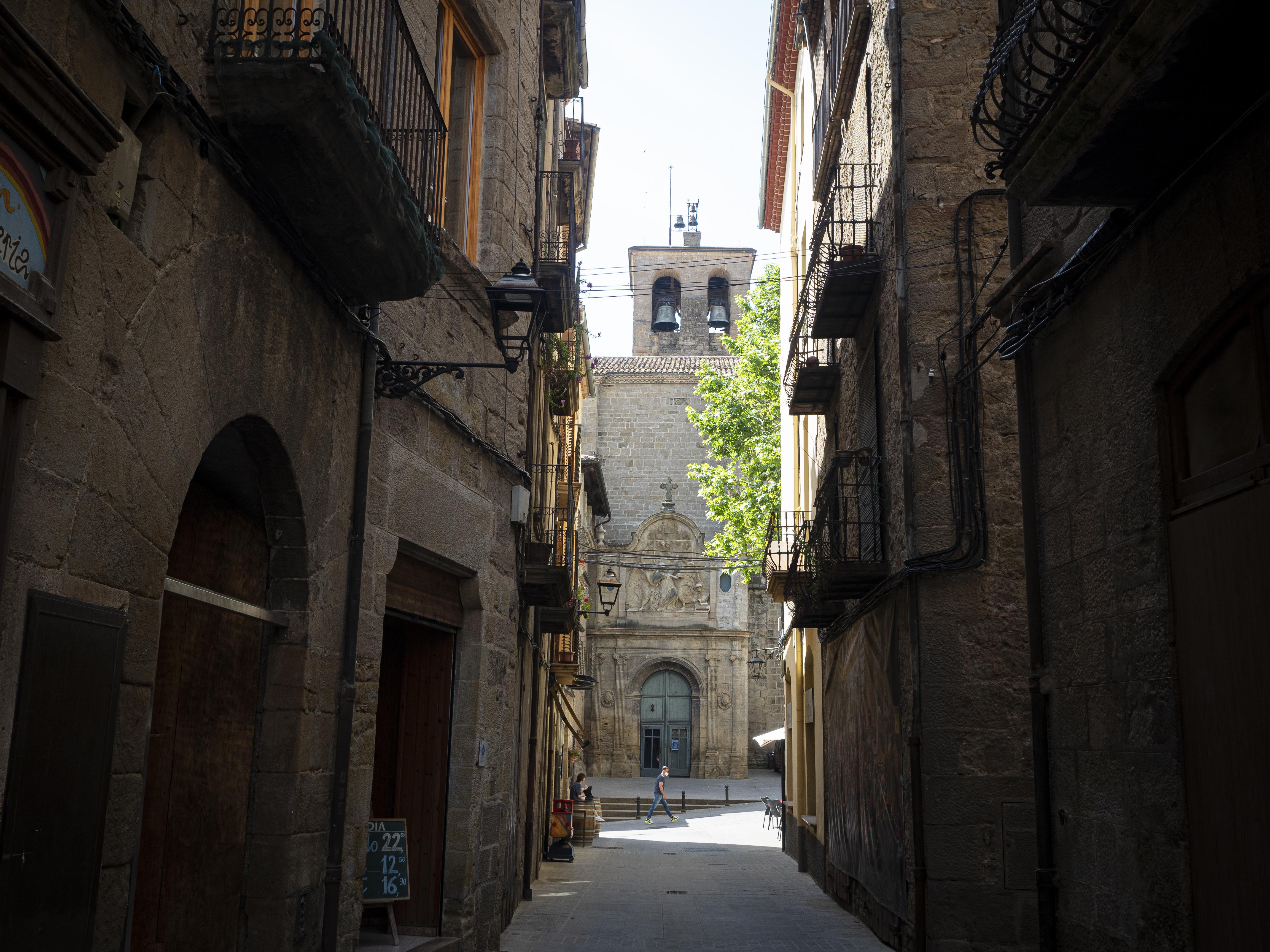 Una de les façanes de la catedral de Solsona. FOTO: Anna E. Puig