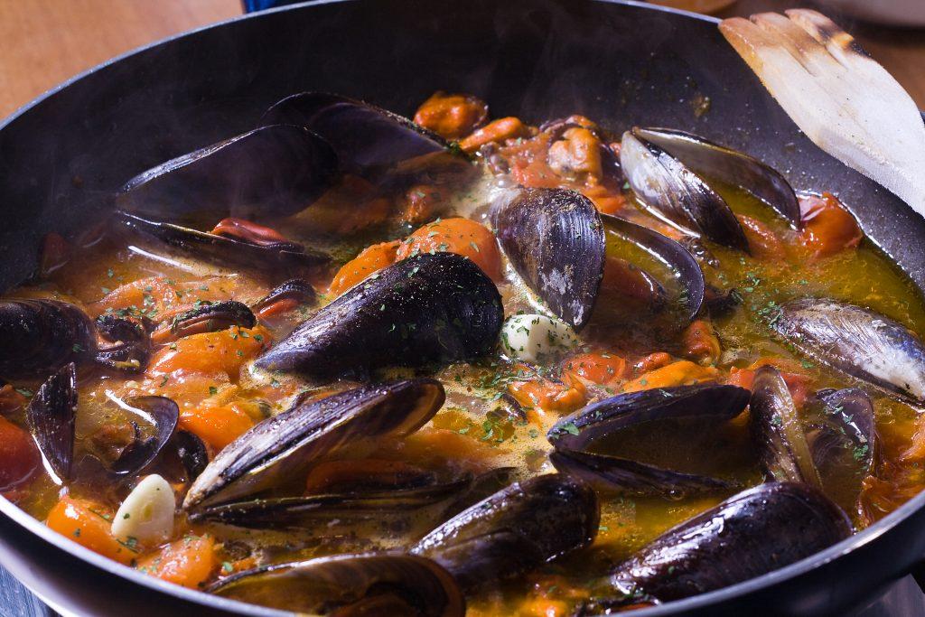 Musclos a la marinera