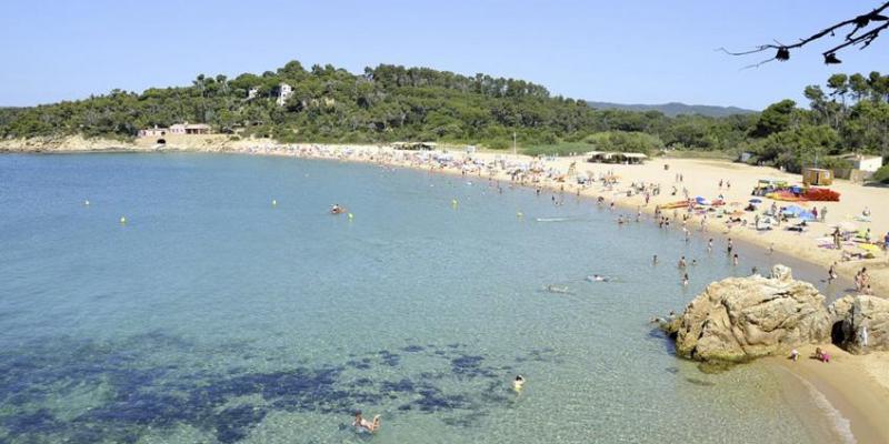 Platja El Castell de Palamós