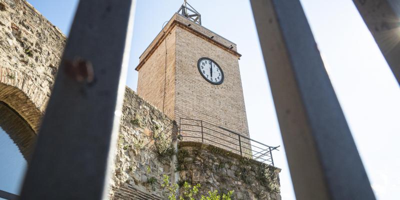 La Torre de l'Homenatge. Foto: Anna E. Puig La Torre de l'Homenatge. Foto: Anna E. Puig