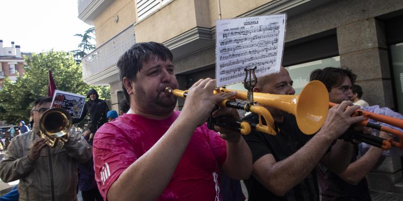 La música és una peça clau d'aquesta festa berguedana. FOTO: Anna E. Puig