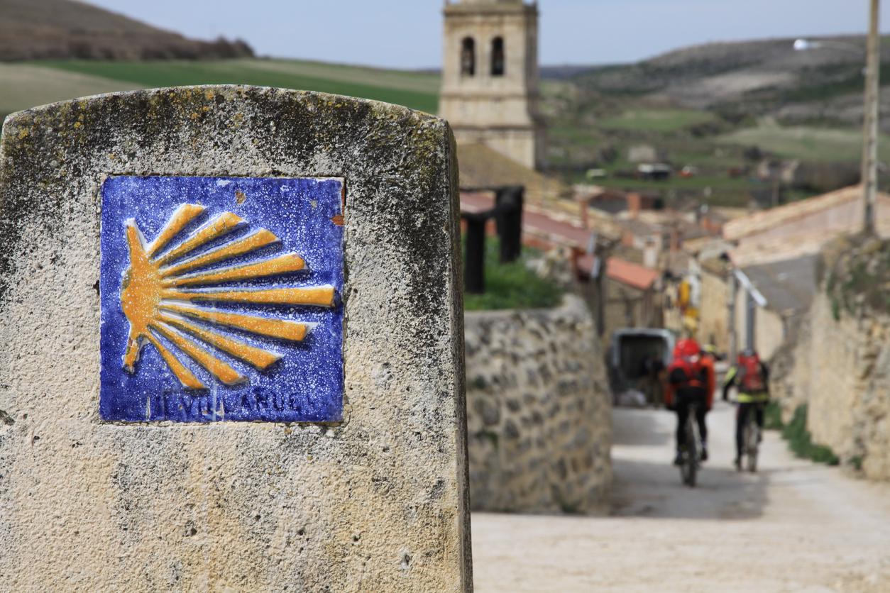 El recorrido del Camí de Santo Jaume està indicado El recorrido del Camí de Santo Jaume està indicado