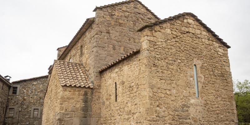 Sant Vicenç d'Obiols, un tresor del preromànic català. FOTO: Anna E. Puig