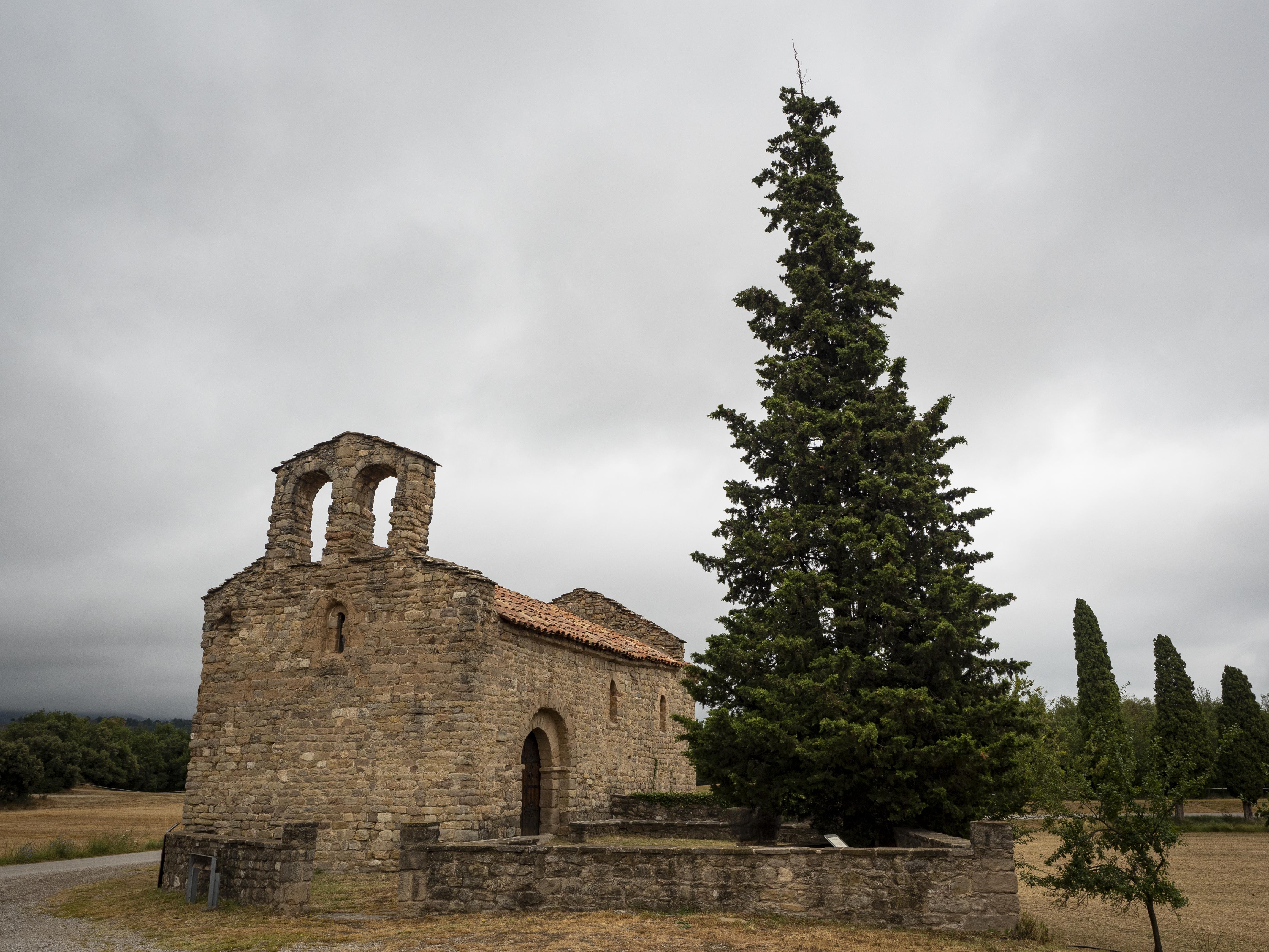 Santa Maria d'Avià, una joia de l'art romànic al Berguedà. FOTO: Anna E. Puig