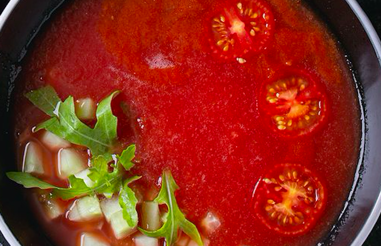 Sopa de tomàquet i síndria