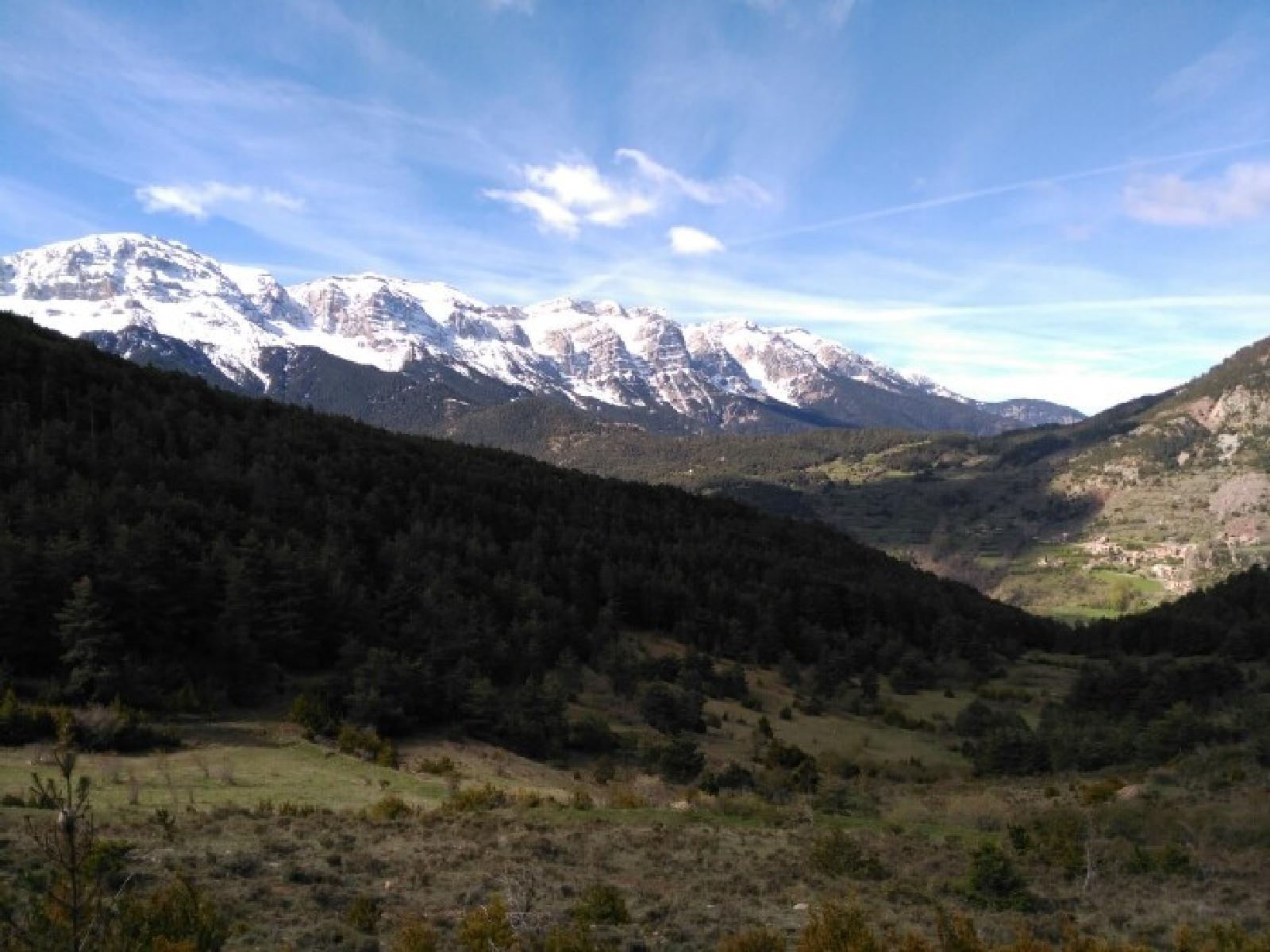 Vistes als Miradors del Pla de l'Àliga
