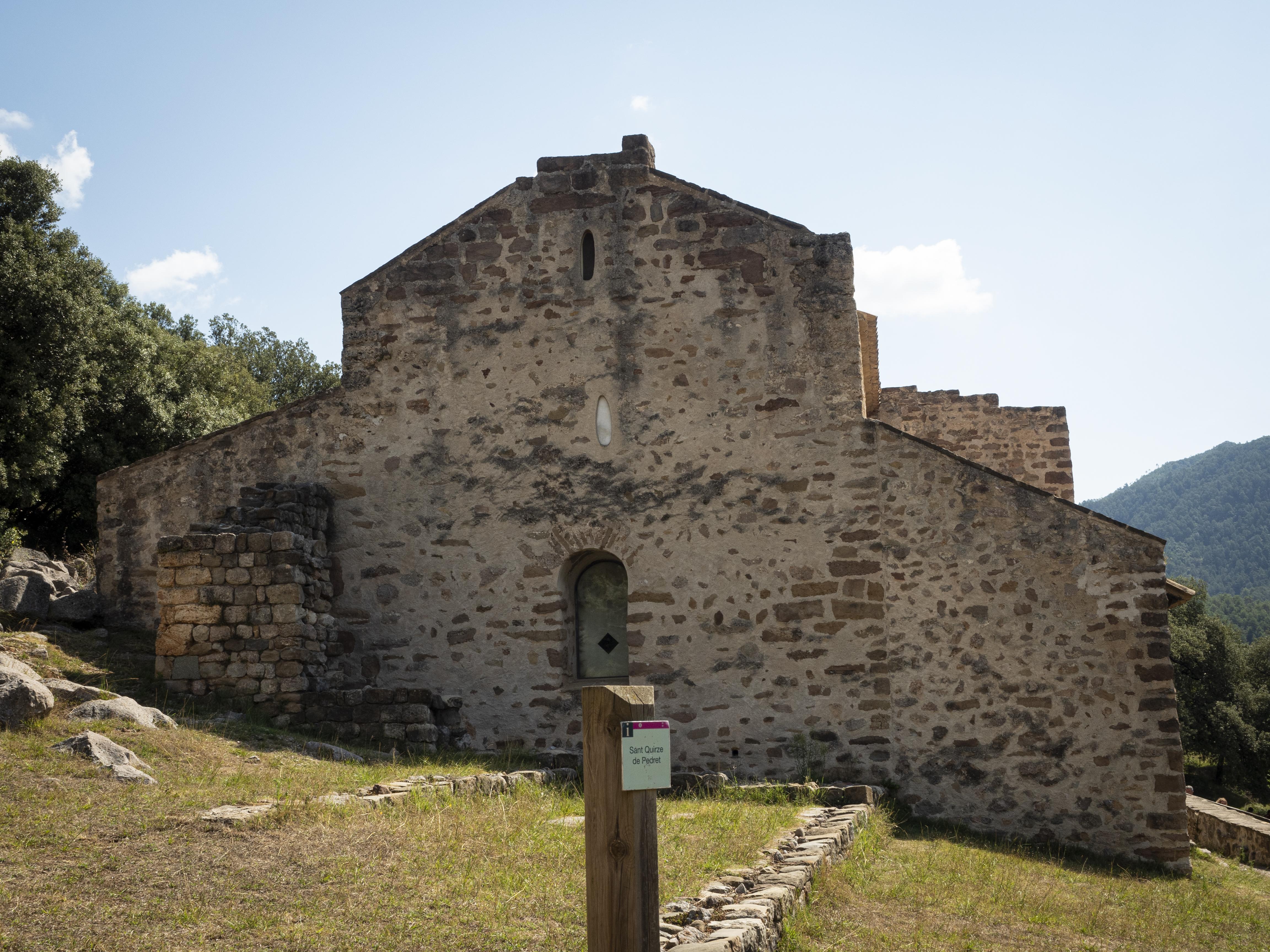 Església de Sant Quirze de Pedret. FOTO: Anna E. Puig