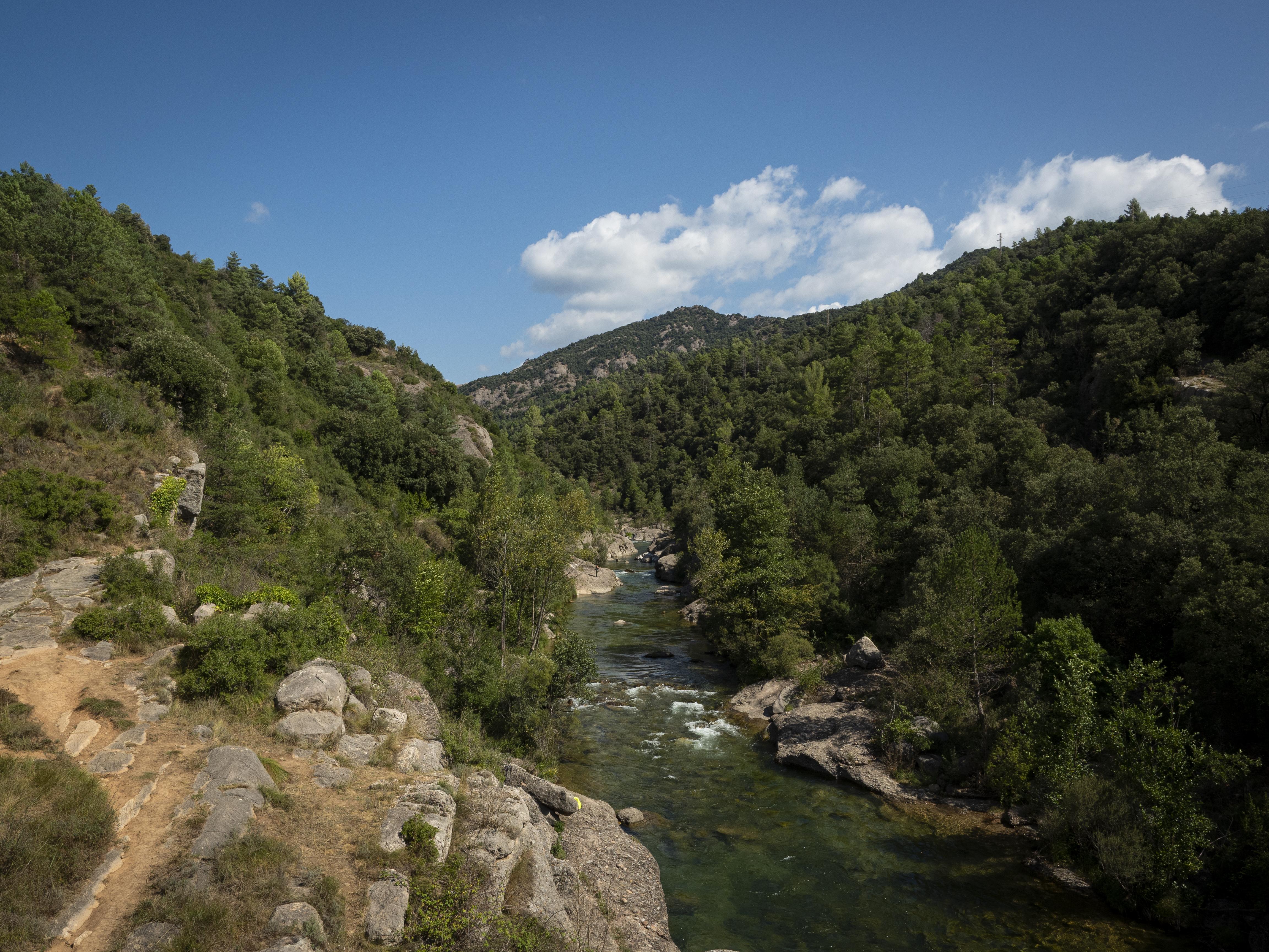 Punt de la Via Verda de Cal Rosal a Pedret. FOTO: Anna E. Puig