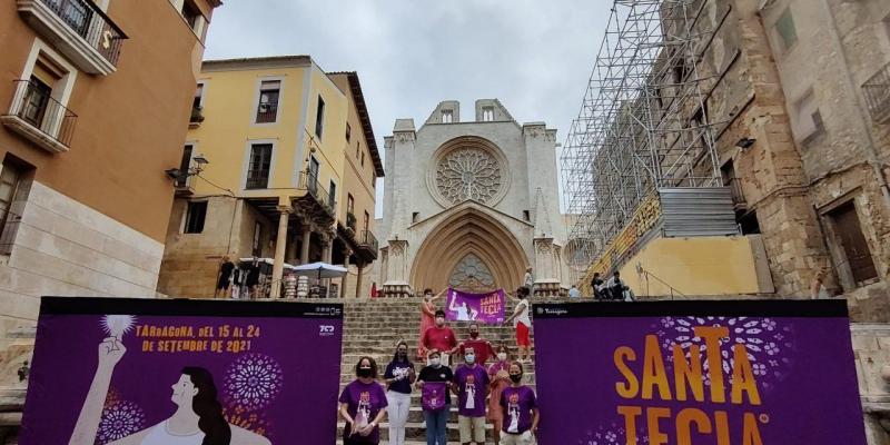 Presentació del cartell de Santa Tecla 2021 Presentació del cartell de Santa Tecla 2021