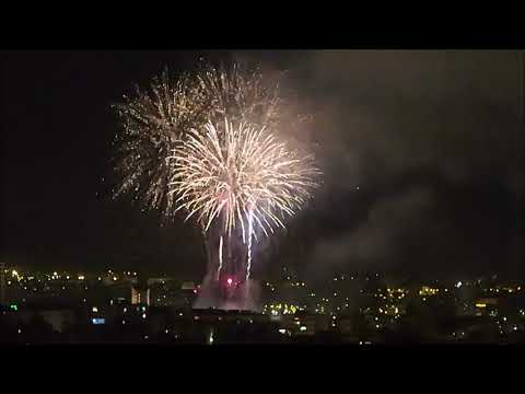 El piromusical és un dels atractius de la festa