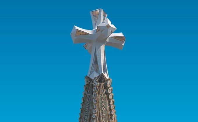 Així serà la Creu que coronarà la Torre de Jesús de la Sagrada Família. FOTO: @sagradafamilia Així serà la Creu que coronarà la Torre de Jesús de la Sagrada Família. FOTO: @sagradafamilia