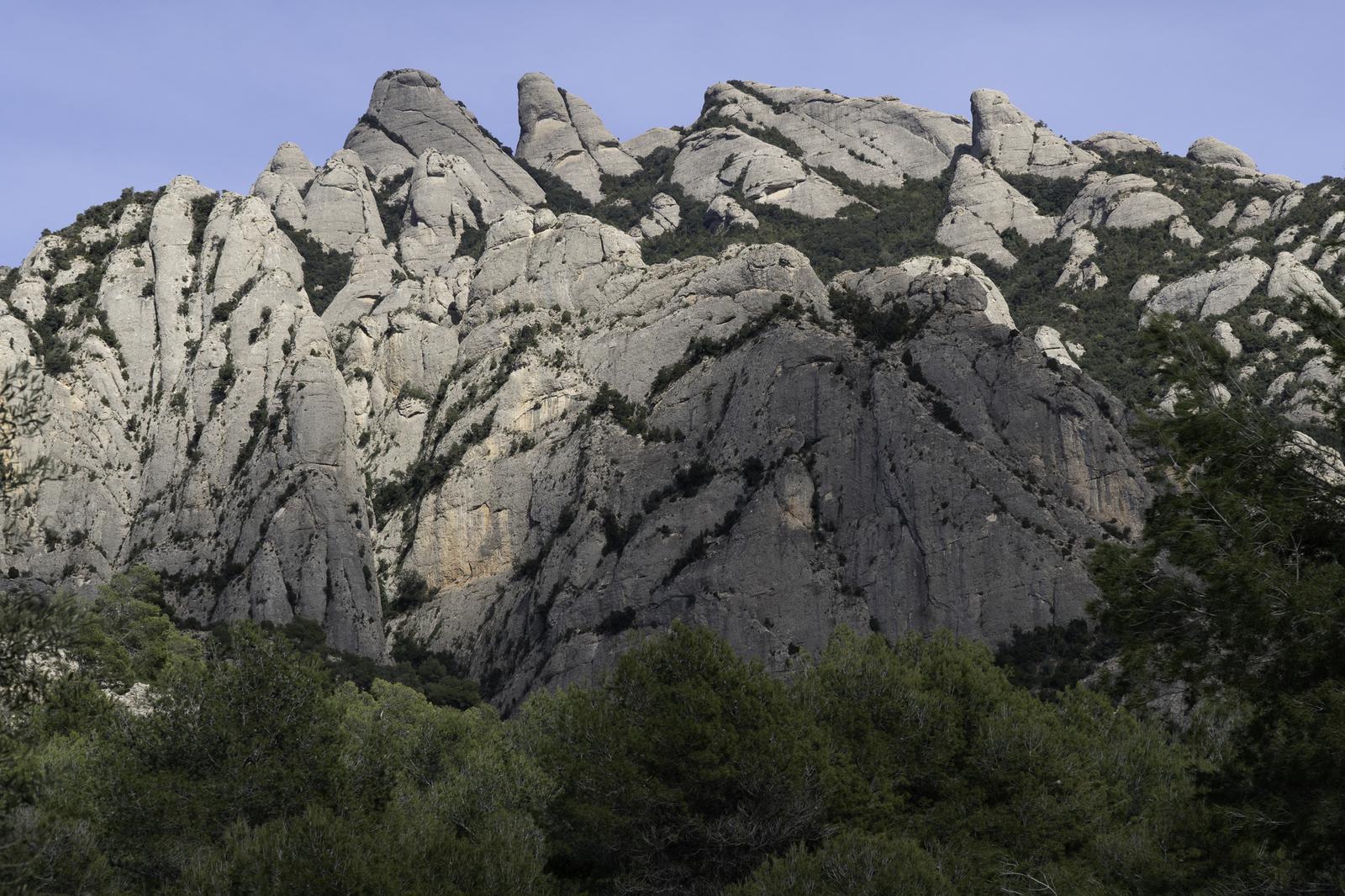 Montserrat des de can Jorba. FOTO: Catalunya-Palau Robert