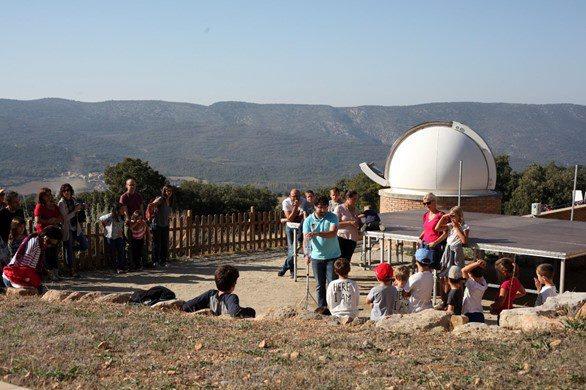 Taller de coets a l'Astronòmic en el marc del Festival d'Astronomia del Montsec. FOTO: govern.cat