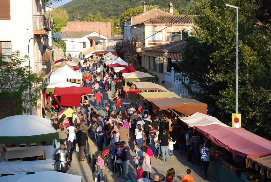 Feria del Bosque Medieval a Canyamars FOTO Diputació de Barcelona