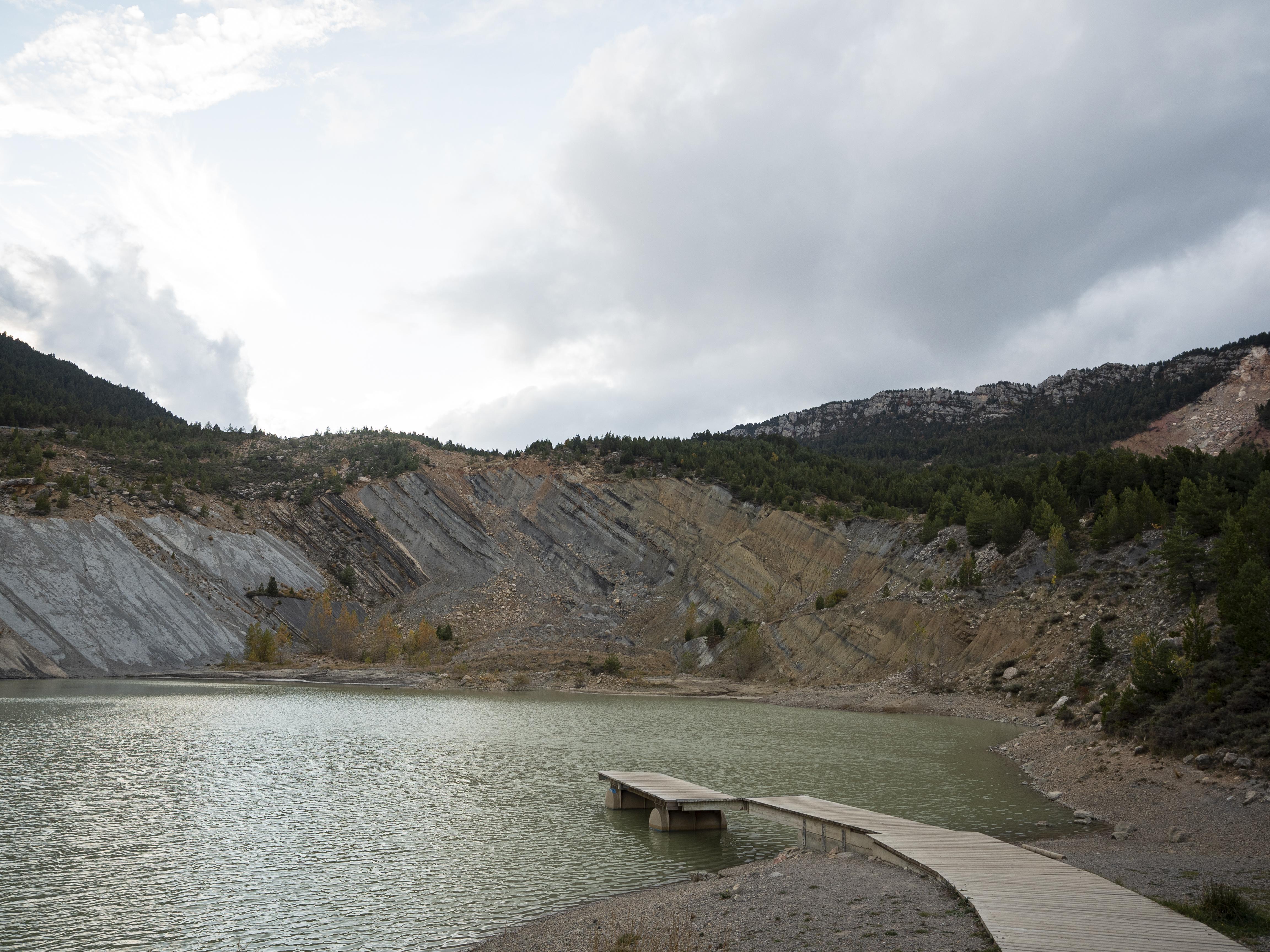 El jaciment paleontològic de Tumí conserva petjades de dinosaure. FOTO: Anna E. Puig