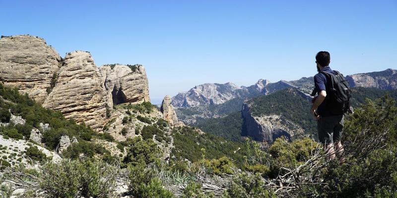 Horta de Sant Joan. Collet de la Moleta del Salvatge. FOTO: Catalunya-Palau Robert Horta de Sant Joan. Collet de la Moleta del Salvatge. FOTO: Catalunya-Palau Robert